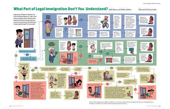 Immigration [flow chart]